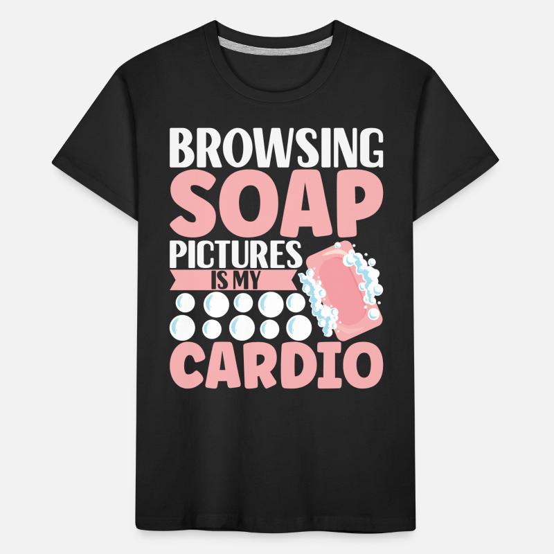 Soap maker soap making Kids' Premium Organic T-Shirt