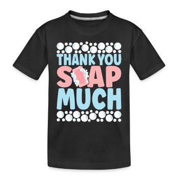 Savonnier fabrication de savon - T-shirt bio Premium Enfant - noir - Devant