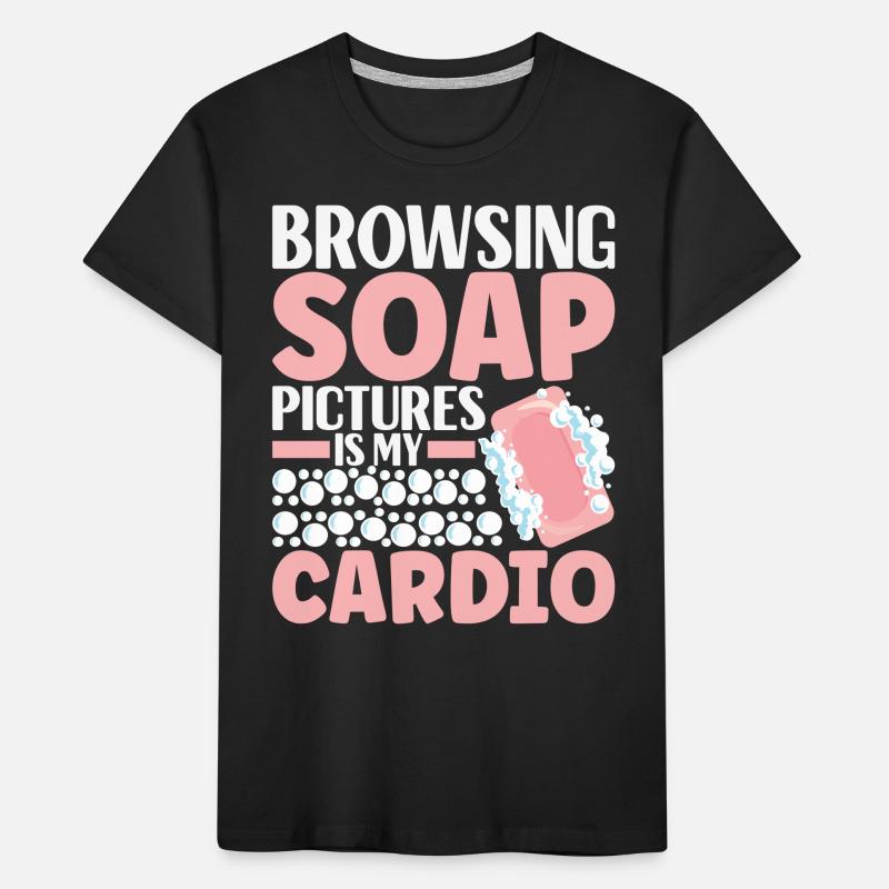 Soap maker soap making Kids' Premium Organic T-Shirt