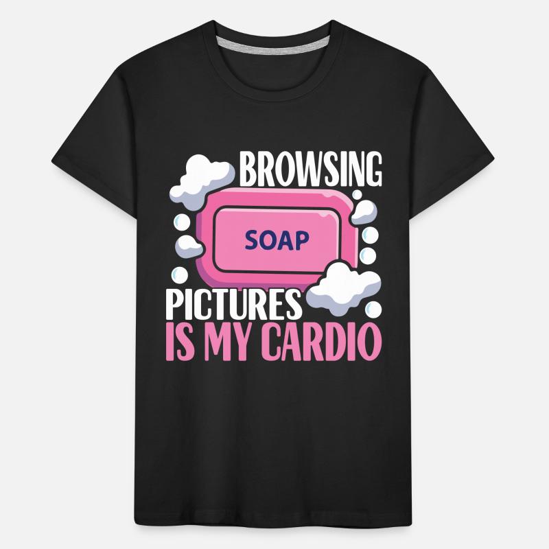 Soap maker soap making Kids' Premium Organic T-Shirt