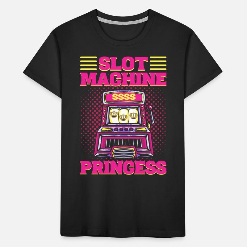 Machine à sous Machines à sous Machine à sous Machine à sous T-shirt bio Premium Enfant