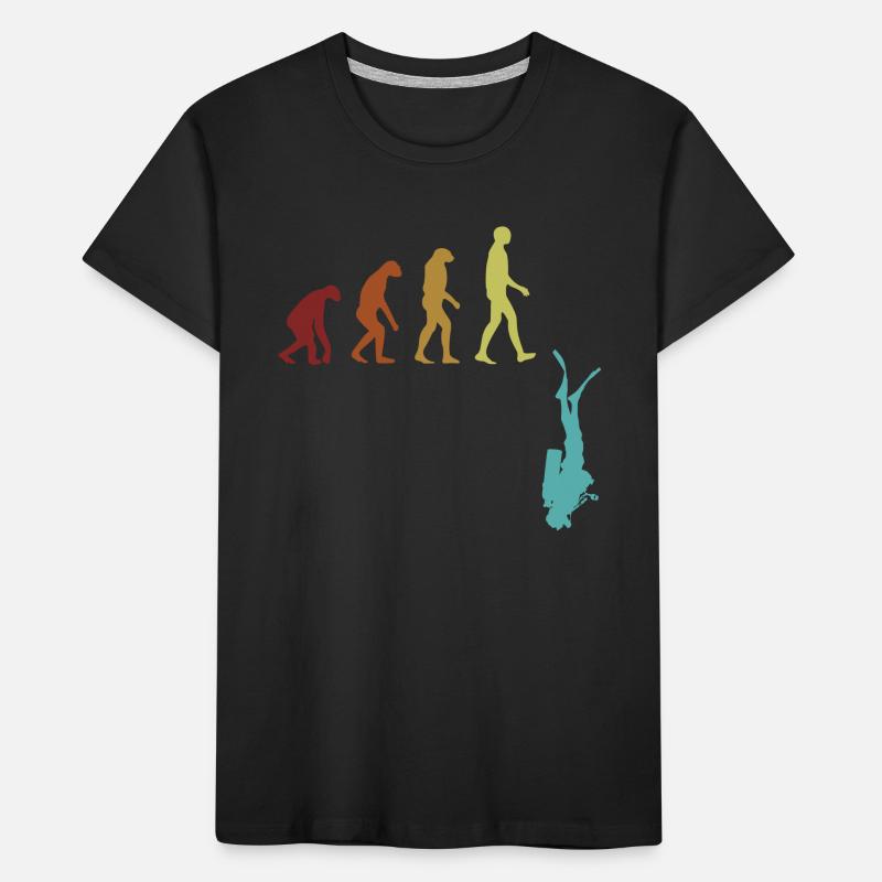 Scuba Diving Evolution Diving Mask Kids' Premium Organic T-Shirt