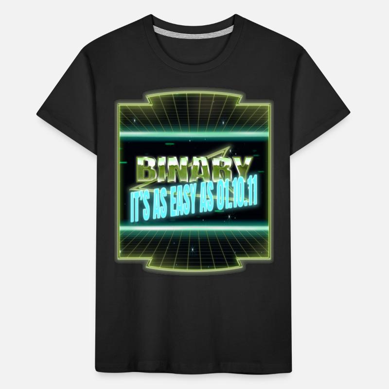 Hacking Computer Equestrian Geek Fingers Computer Kids' Premium Organic T-Shirt