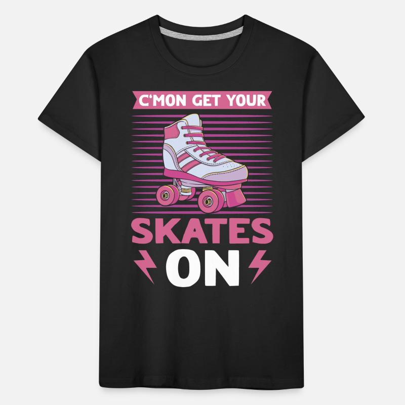 Roller Skating Roller Derby Roller Skating Skate T-shirt bio Premium Enfant