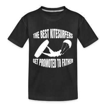 Kitesurfer Windsurf Windsurfer Kitesurf - T-shirt bio Premium Enfant - noir - Devant