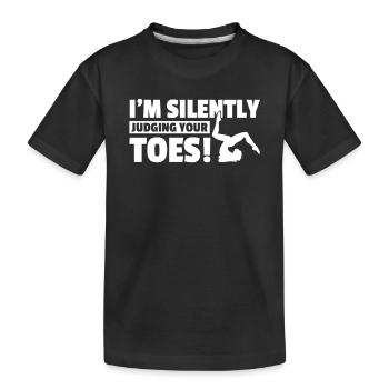 Entraîneur de gymnastique Entraîneur de gymnastique - T-shirt bio Premium Enfant - noir - Devant