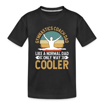 Entraîneur de gymnastique Entraîneur de gymnastique - T-shirt bio Premium Enfant - noir - Devant