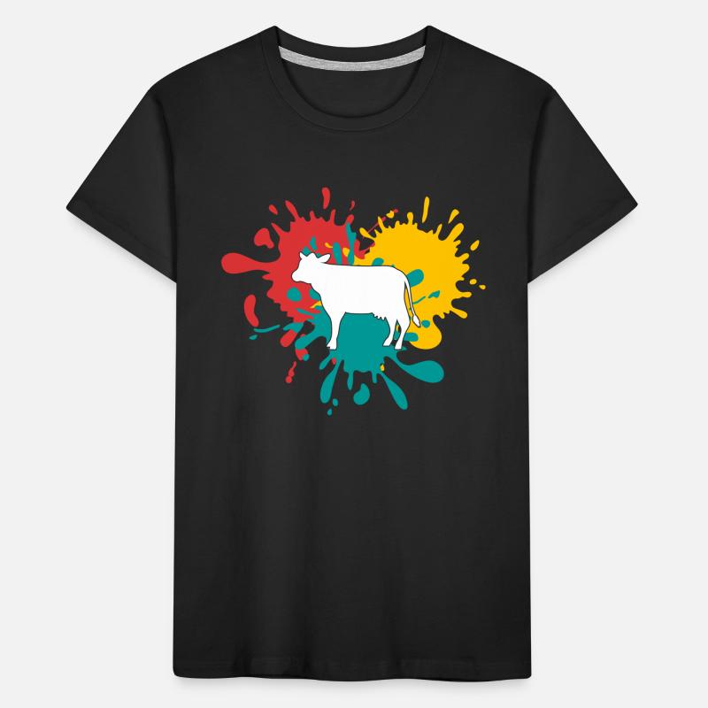 Cow Kids' Premium Organic T-Shirt