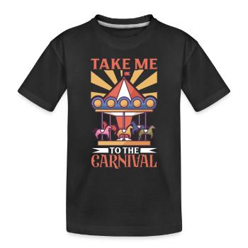 Circus Arts Circus Artists Event Staff - Kids' Premium Organic T-Shirt - black - Front