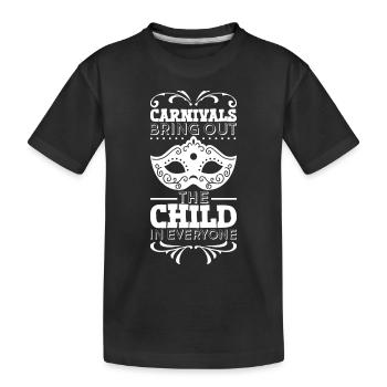 Circus Arts Circus Artists Event Staff - Kids' Premium Organic T-Shirt - black - Front