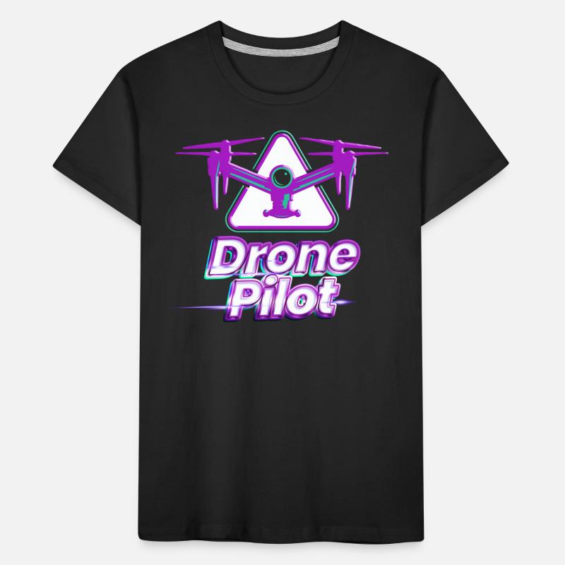 Drone Pilot Drone Pilot Drone Gift Kids' Premium Organic T-Shirt