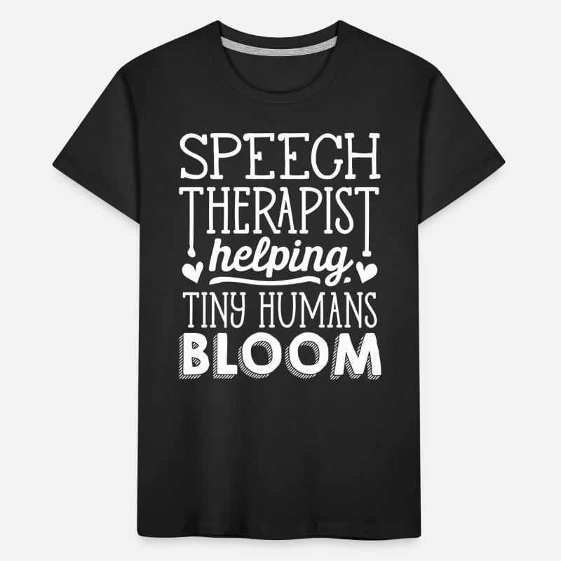 Speech-language pathology, speech-language pathologist Kids' Premium Organic T-Shirt