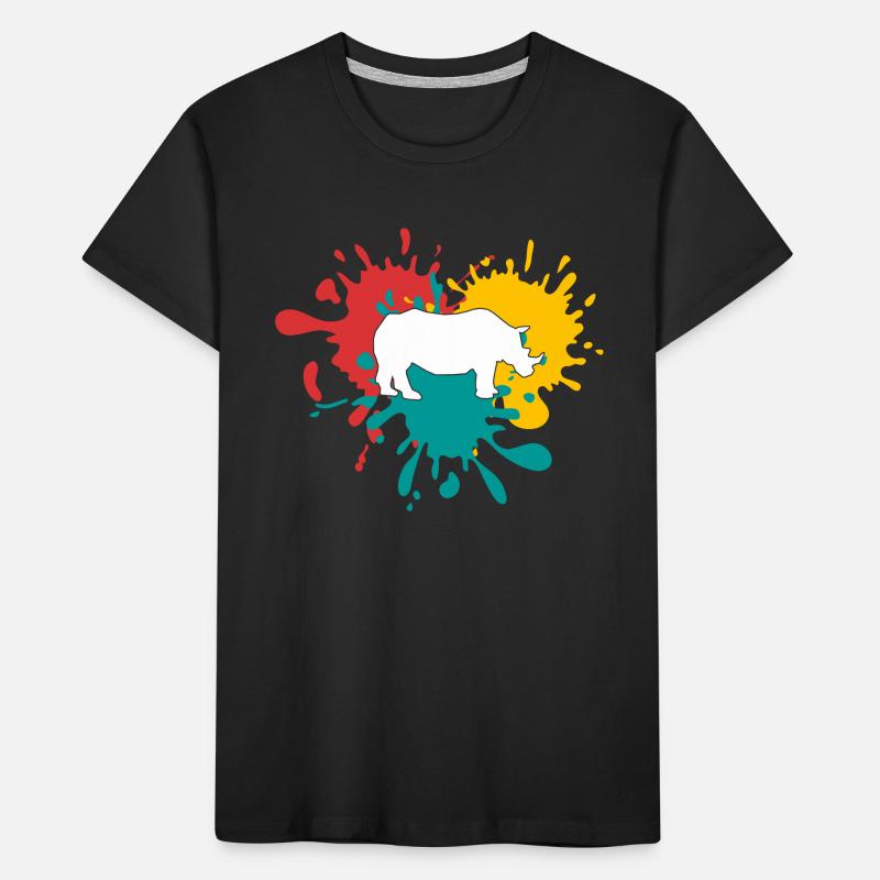 Rhinoceros Kids' Premium Organic T-Shirt