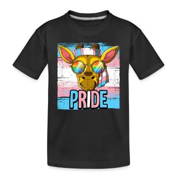 Fierté LGBTQ Transgender Costume Costume Mois de la fierté - T-shirt bio Premium Enfant - noir - Devant