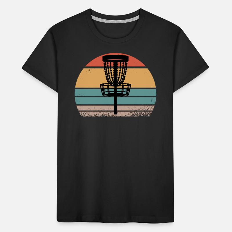 Disc Golf Discgolf Ultimate Discgolf Player Disc T-shirt bio Premium Enfant