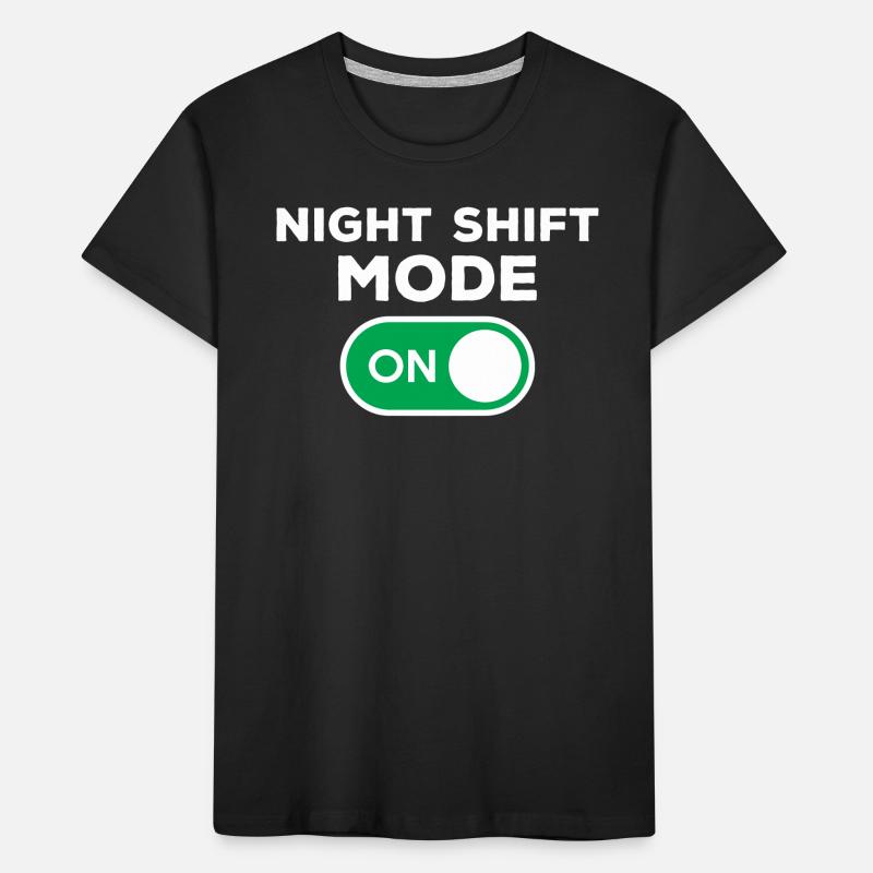 Mode Night Shift activé T-shirt bio Premium Enfant