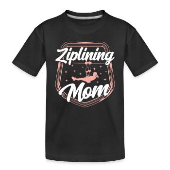 Tyrolienne Maman Dictons Tyrolienne Tyrolienne Sports - T-shirt bio Premium Enfant - noir - Devant