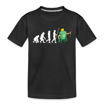 Compostez vos ennemis - T-shirt bio Premium Enfant - noir - Devant