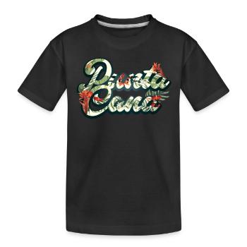 Travel Punta Cana Holiday Dominikanische Republik - Kinder Premium Bio T-Shirt - Schwarz - Vorne