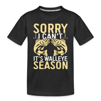 Anglers Fishing Fishermen - Kids' Premium Organic T-Shirt - black - Front