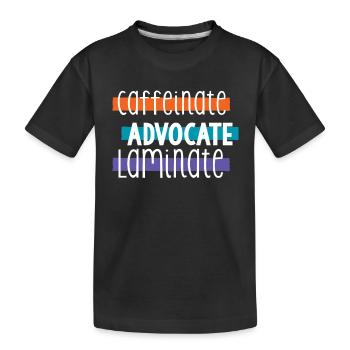 Special Needs Education, Special Education - Kids' Premium Organic T-Shirt - black - Front