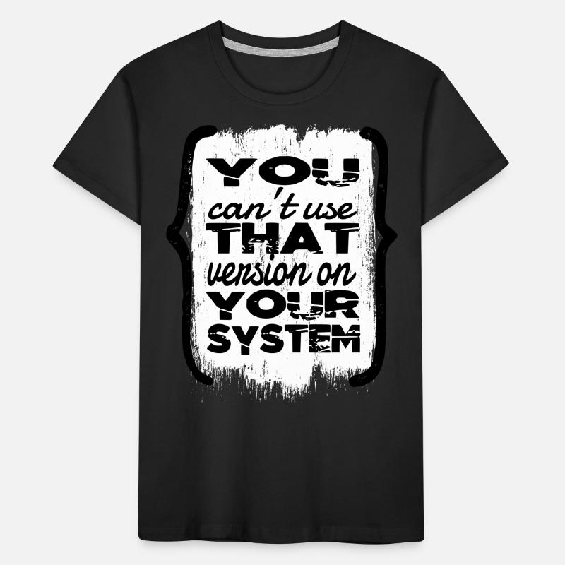 Geek Computer Humour Fullstack Developer Cool Kids' Premium Organic T-Shirt