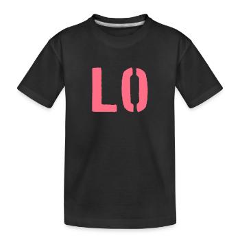 Chemise Love Love Team - T-shirt bio Premium Enfant - noir - Devant