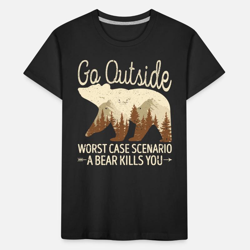 Bring a compass It's embarrassing Kids' Premium Organic T-Shirt