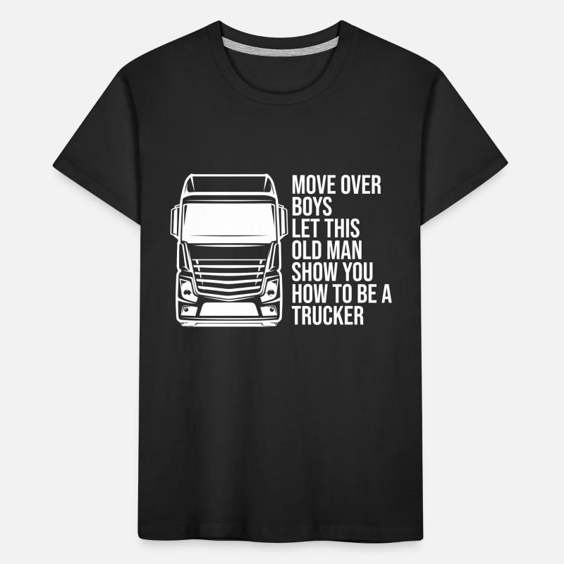 Make room guys let the old man run Kids' Premium Organic T-Shirt
