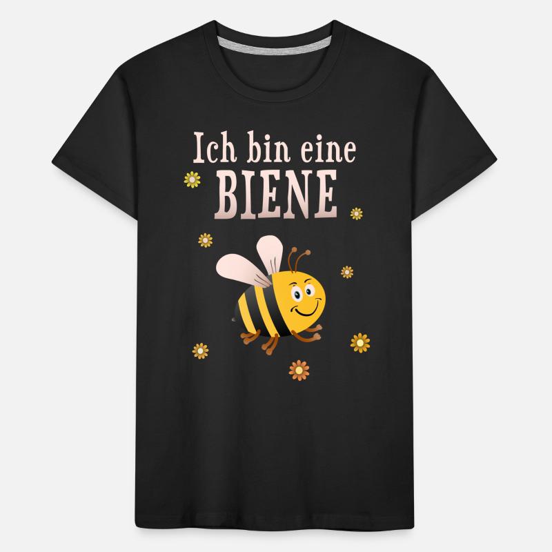 Ich bin eine Biene Kinder Premium Bio T-Shirt
