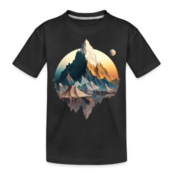 SURREAL - Kinder Premium Bio T-Shirt - Schwarz - Vorne