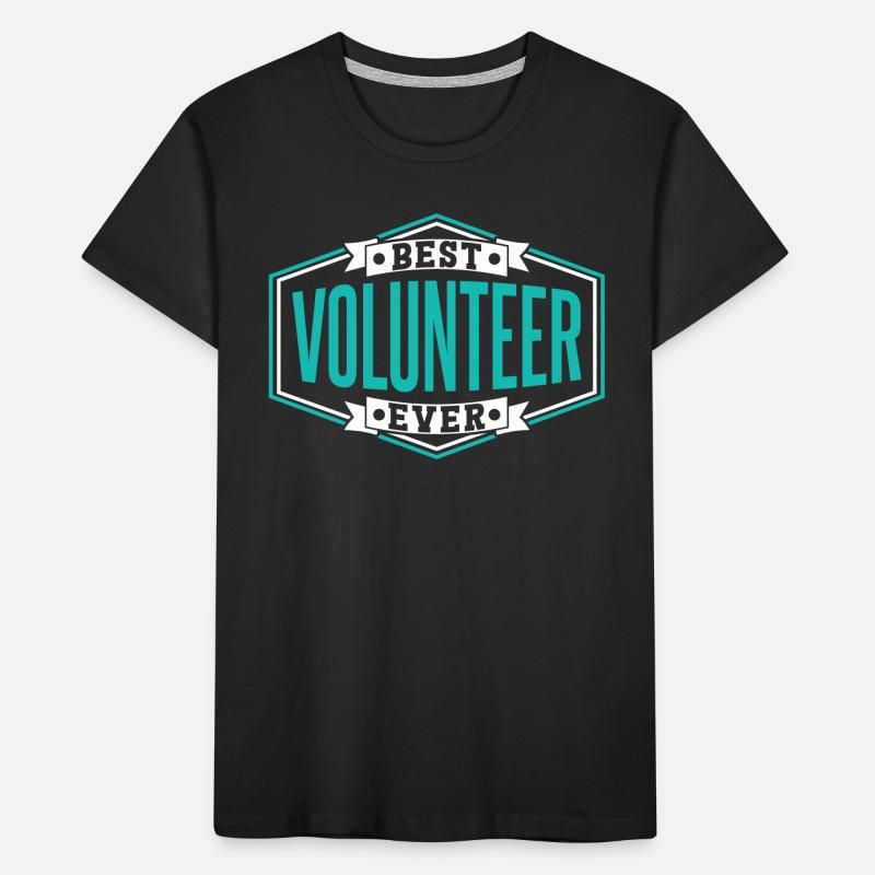 Bester Freiwilliger Aller Zeiten Beruf Freiwillig Kinder Premium Bio T-Shirt