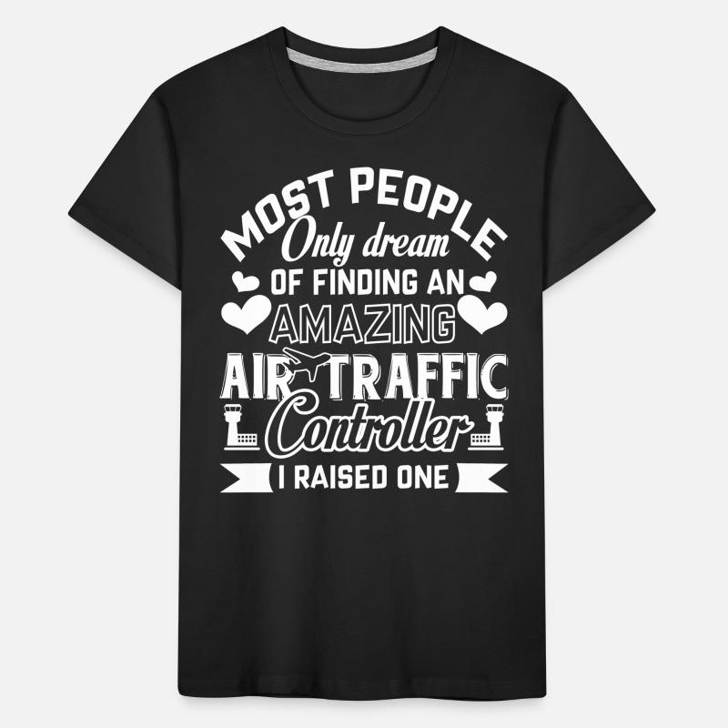 Air Traffic Controller Air Traffic Controller Mom Kids' Premium Organic T-Shirt