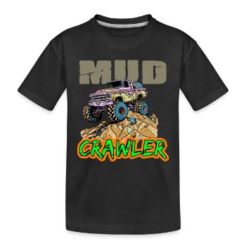 Offroad Racing für Offroad Fans - Kinder Premium Bio T-Shirt - Schwarz - Vorne