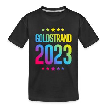 Sables d’or 2023 (Garantie du prix le plus bas) - T-shirt bio Premium Enfant - noir - Devant