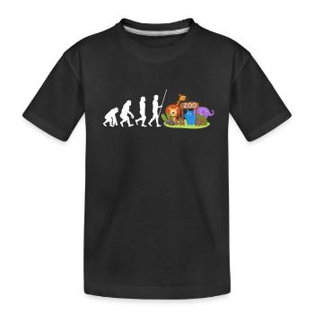 Future Zoologist Birthday Wildlife - T-shirt bio Premium Enfant - noir - Devant