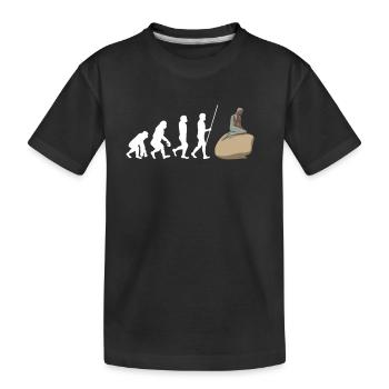 Kobenhavn Denmark Danish Kobenhaven Mermaid - Kinder Premium Bio T-Shirt - Schwarz - Vorne