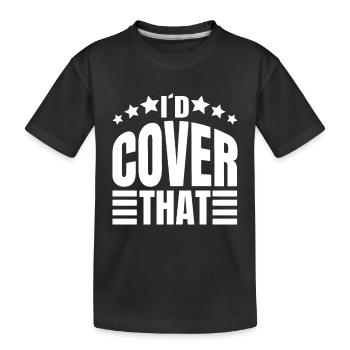Id couvrir que les idées cadeaux de l’agent d’assurance - T-shirt bio Premium Enfant - noir - Devant