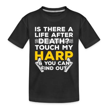 Harpes harpes - T-shirt bio Premium Enfant - noir - Devant