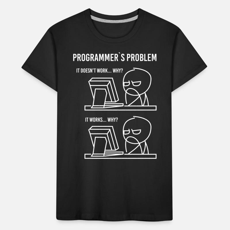 Software Entwickler Problem Lösung Kinder Premium Bio T-Shirt