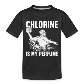 Water Polo - Kids' Premium Organic T-Shirt - black - Front