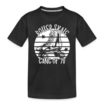 Roller Skaters Roller Skates Roller Skate Gang 1978 - T-shirt bio Premium Enfant - noir - Devant