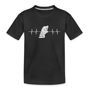 Philosophical Debate Feeling Philoslothical - Kids' Premium Organic T-Shirt - black - Front