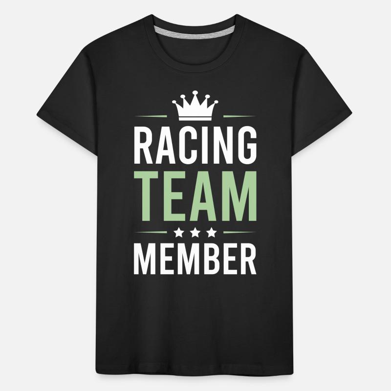 Équipe de course T-shirt bio Premium Enfant