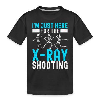 Radiologie Radiologe - Kinder Premium Bio T-Shirt - Schwarz - Vorne
