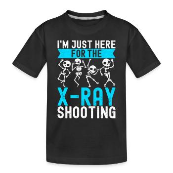 Radiologie Radiologe - Kinder Premium Bio T-Shirt - Schwarz - Vorne