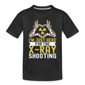 Radiologie Radiologe - Kinder Premium Bio T-Shirt - Schwarz - Vorne