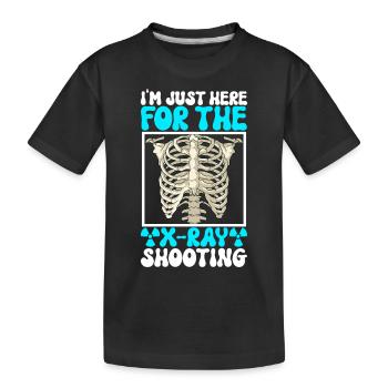Radiologie Radiologe - Kinder Premium Bio T-Shirt - Schwarz - Vorne