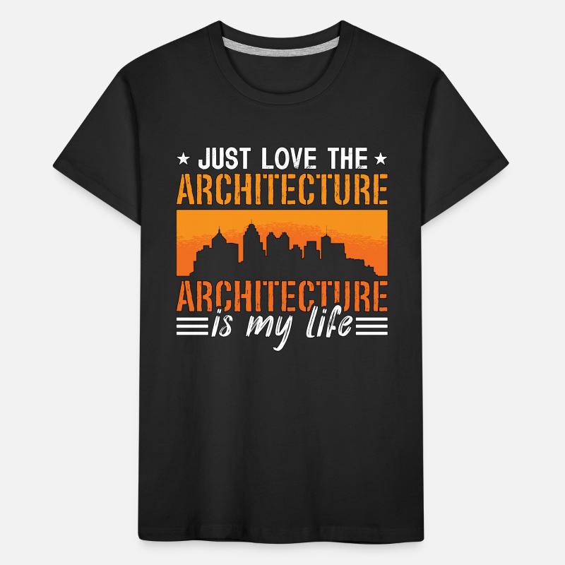 Architecture Just Love The Architecture Construct Kids' Premium Organic T-Shirt