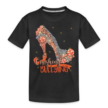 Journée de l’unité des vêtements contre l’intimidation - T-shirt bio Premium Enfant - noir - Devant